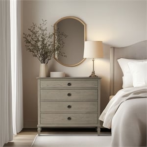 Olliix Madison Park Signature Victoria Dresser MDF/Wood in Reclaimed Grey