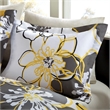 Olliix Intelligent Design Allison Twin XL Duvet Cover Set Polyester in Yellow