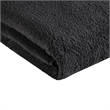 Olliix 510 Design Big Bundle 12-Piece Bath Towel Cotton in Black