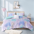 Olliix Intelligent Design Cassiopeia Full/Queen Duvet Cover Set in Aqua