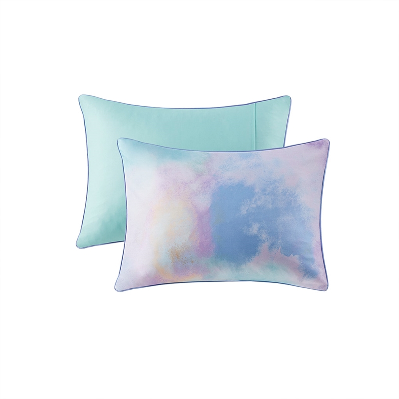Olliix Intelligent Design Cassiopeia Full/Queen Duvet Cover Set in Aqua