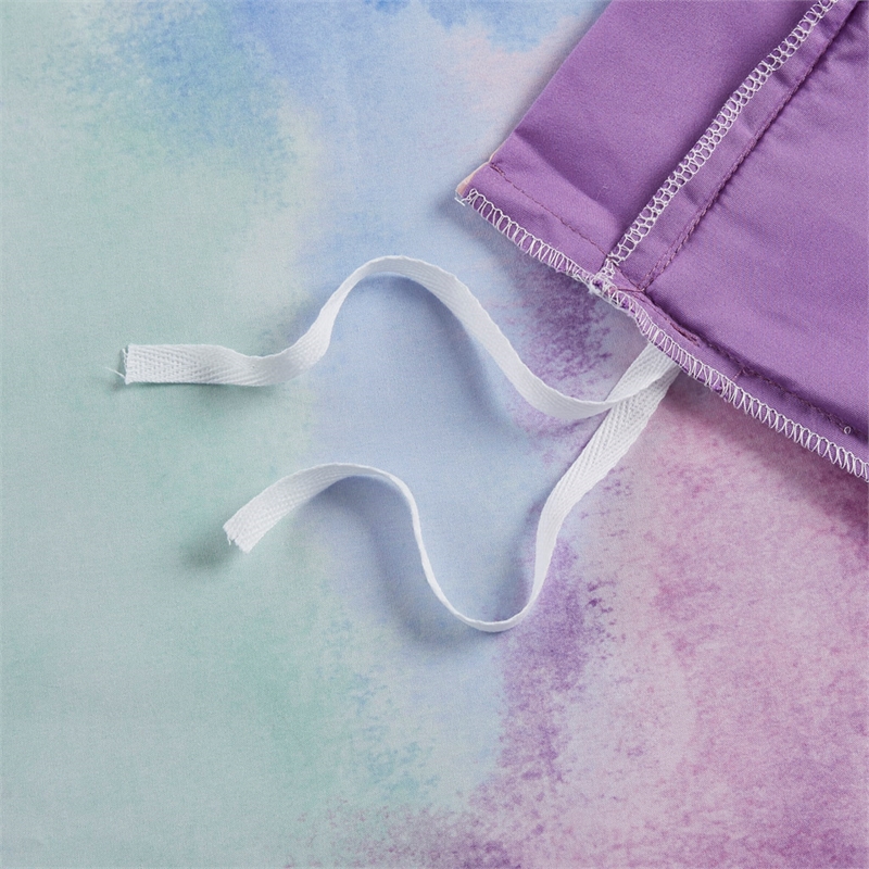 Olliix Intelligent Design Cassiopeia King/Cal King Duvet Cover Set in Lavender