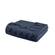 Olliix Intelligent Design Lucy Full/Queen Duvet Mini Set Polyester in Navy