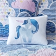 Olliix Intelligent Design Kids Cloud Daybed Daybed Cover Set Cotton in Blue