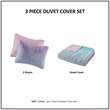 Olliix Intelligent Design Primrose Twin/Twin XL Duvet Mini Set in Purple Multi