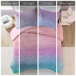 Olliix Intelligent Design Primrose Twin/Twin XL Duvet Mini Set in Purple Multi