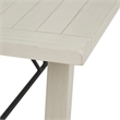 Olliix INK+IVY Sonoma 4-Piece Dining Set Wood/Fabric in Reclaimed White