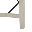Olliix INK+IVY Sonoma 4-Piece Dining Set Wood/Fabric in Reclaimed White