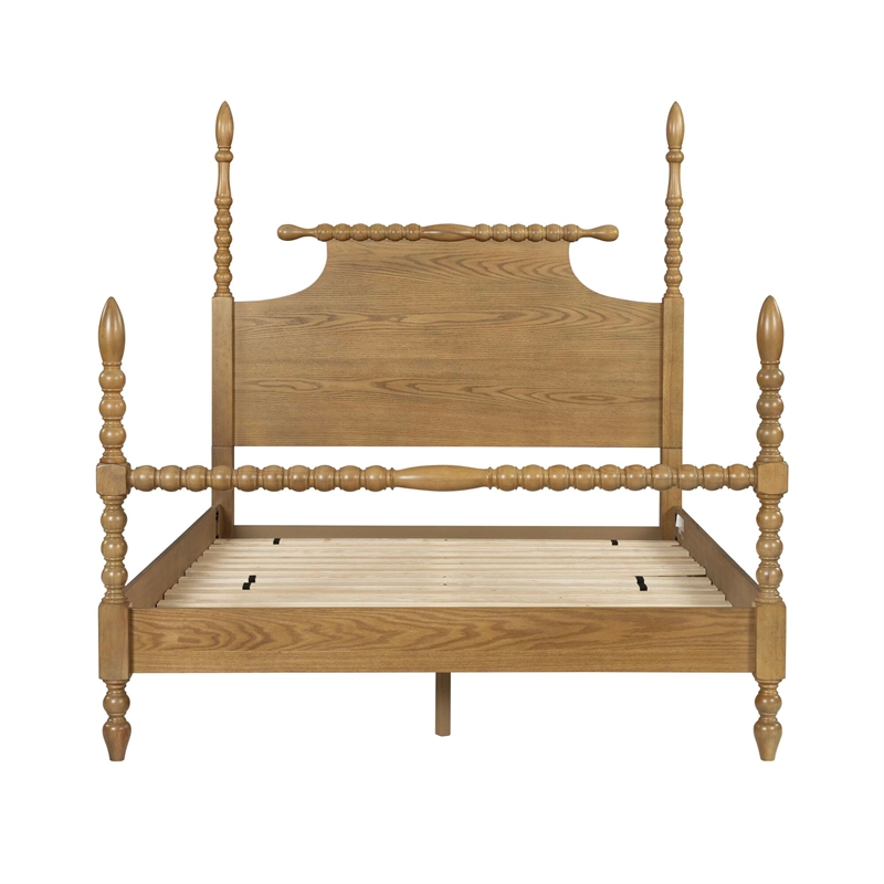 Olliix Madison Park Signature Beckett MDF/Wood Queen Bed in Natural