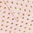 Olliix Intelligent Design Metallic Dot Full Sheet Set Microfiber in Blush/Gold