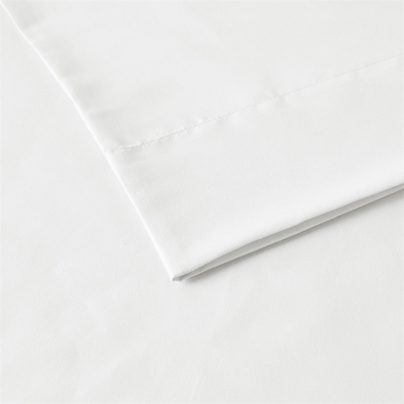 Olliix Intelligent Design Microfiber King Sheet Set Polyester in White