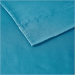 Olliix Intelligent Design Microfiber King Sheet Set Polyester in Teal
