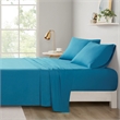 Olliix Intelligent Design Microfiber King Sheet Set Polyester in Teal