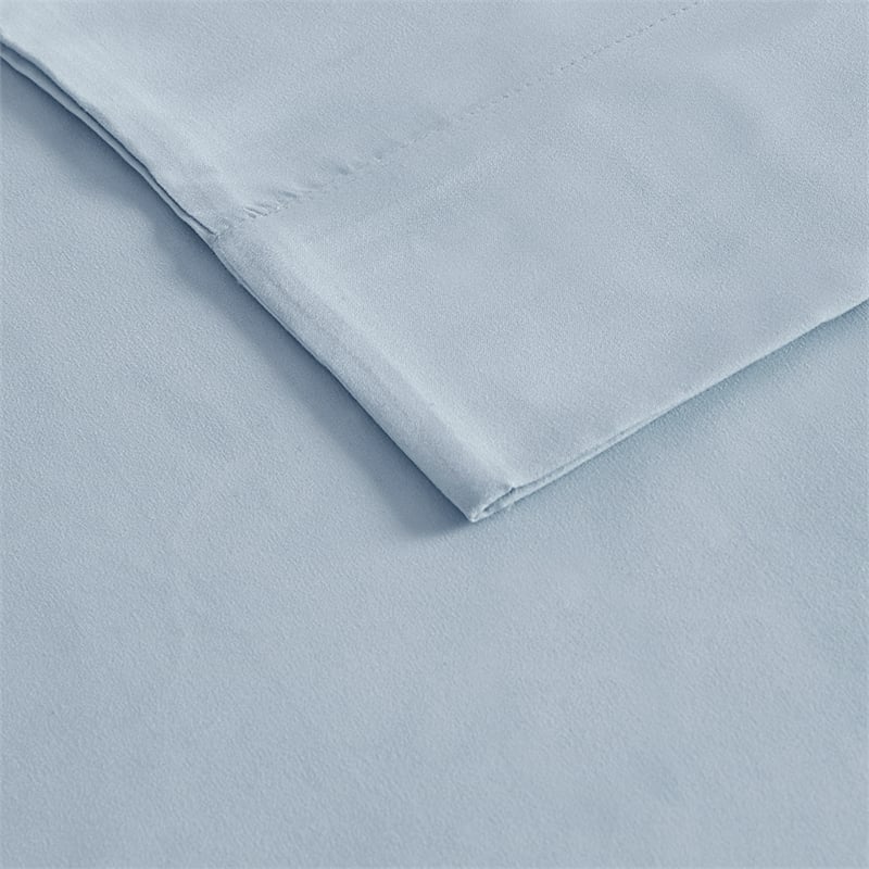 Olliix Madison Park 3M Microcell Full Sheet Set Polyester in Blue