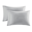 Olliix Madison Park 300 Thread Count Organic King Sheet Set in Grey
