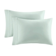 Olliix Madison Park 300 Thread Count Organic King Sheet Set in Aqua