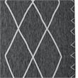 Olliix Madison Park Darya 8x10' Rug Polypropylene in Grey/White