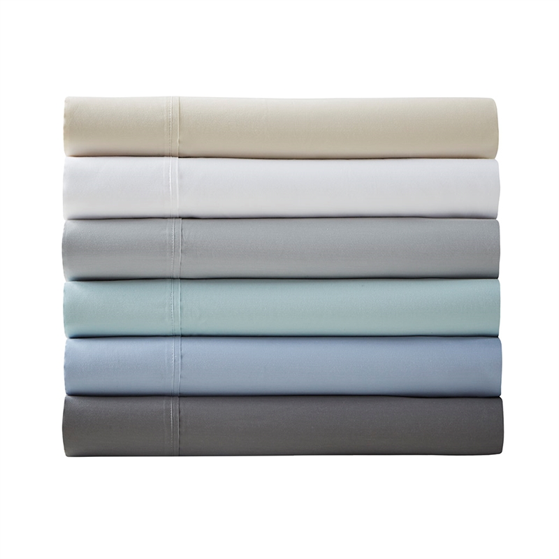 Olliix Madison Park 1500 Thread Count King 2PCS Pillowcases Cotton in White
