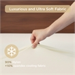 Olliix Main Street Ice Touch King Sheet Set Nylon/Spandex in Ivory