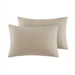 Olliix True North by Sleep Philosophy Cozy Flannel King Sheet Set in Beige