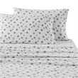 Olliix True North by Sleep Philosophy Cozy Flannel King Sheet Set in Black