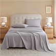Olliix True North by Sleep Philosophy Cozy Flannel Full Sheet Set in Snowflake