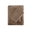 Olliix True North by Sleep Philosophy Soloft Plush Full Sheet Set in Brown