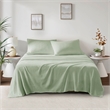 Olliix True North by Sleep Philosophy Soloft Plush King Sheet Set in Green
