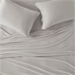 Olliix Intelligent Design Cotton Blend Jersey Knit King Sheet Set Cotton in Grey