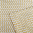 Olliix Intelligent Design Chevron Twin Sheet Set Polyester in Yellow