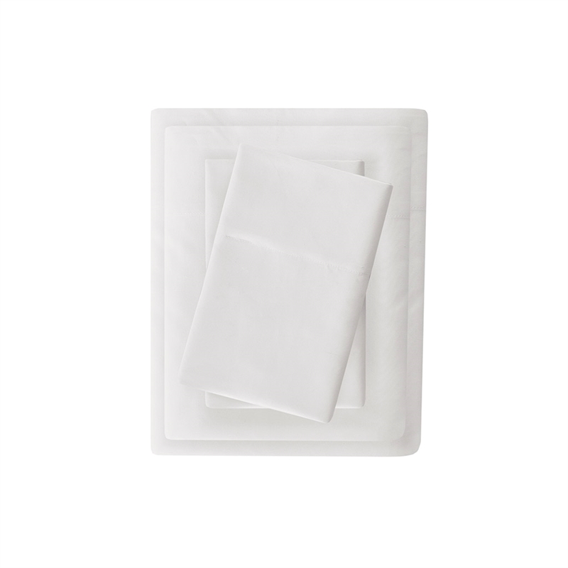 Olliix Madison Park 3M Microcell Full Sheet Set Polyester in White