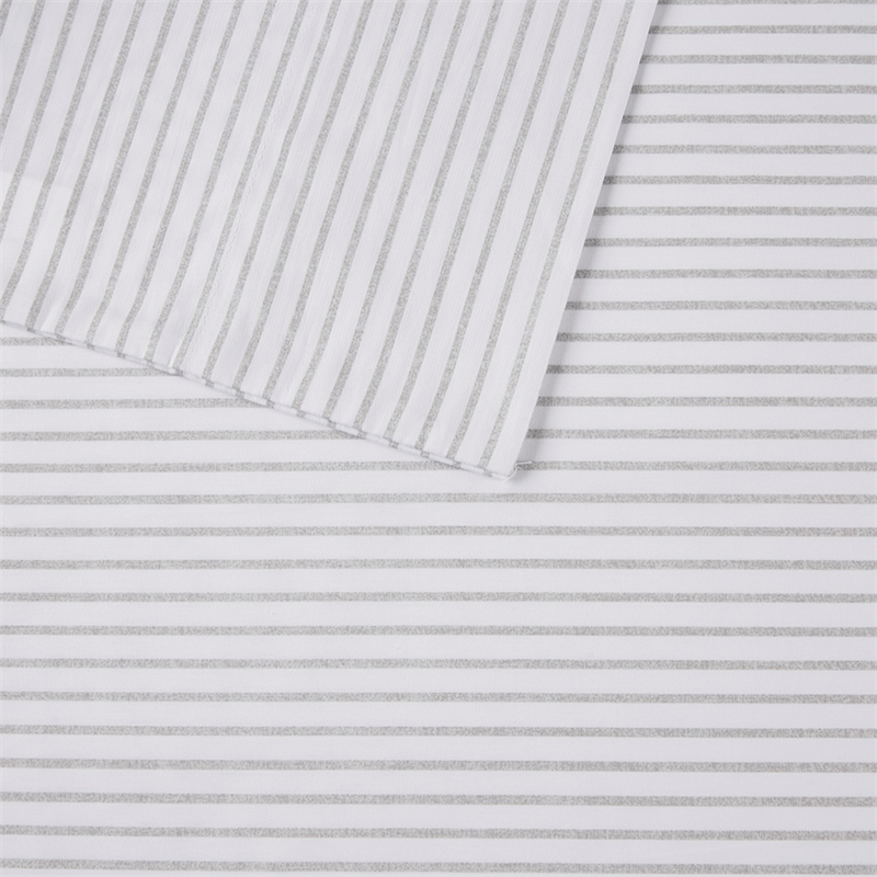 Olliix Madison Park Essentials 200 Thread Count Printed King Sheet Set in Grey