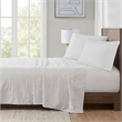 Olliix Madison Park Essentials 200 Thread Count Printed King Sheet Set in Grey