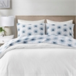 Olliix Madison Park Essentials 200 Thread Count Printed King Sheet Set in Blue