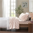 Olliix True North by Sleep Philosophy Cozy Flannel King Sheet Set in Pink