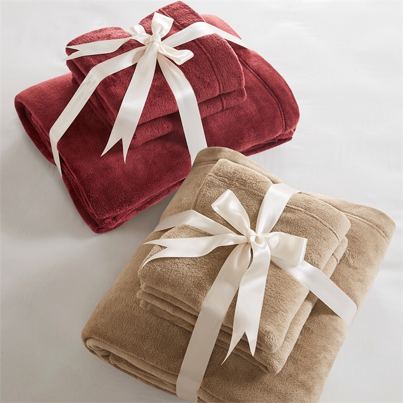 Olliix True North by Sleep Philosophy Soloft Plush King Sheet Set in Taupe