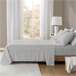Olliix True North by Sleep Philosophy Cozy Flannel King Sheet Set in Grey
