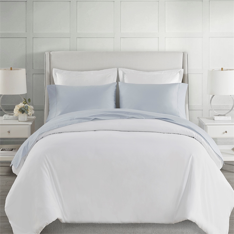 Olliix Madison Park 500 Thread Count Egyptian King Sheet Set in Grey