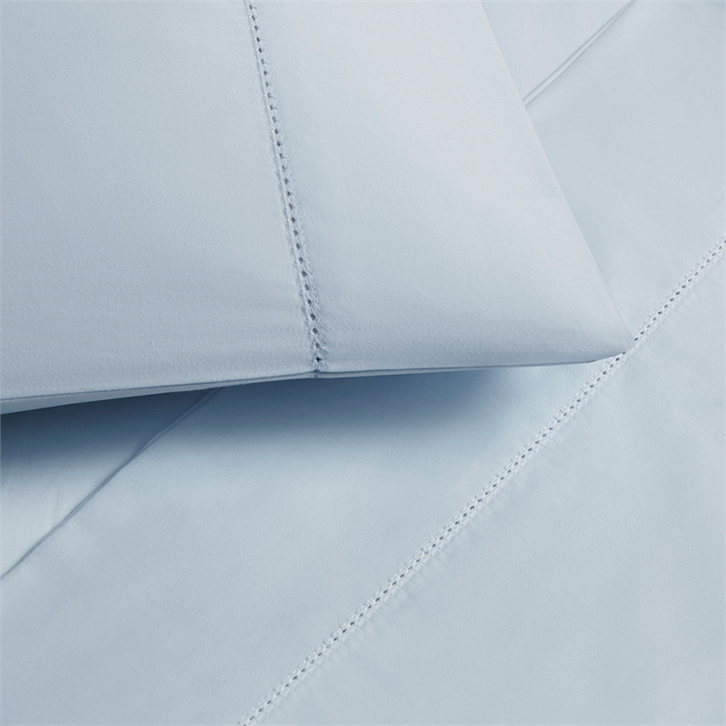 Olliix Madison Park 500 Thread Count Egyptian King Sheet Set in Blue