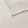 Olliix Madison Park 300 Thread Count Organic King Sheet Set in Ivory