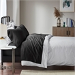 Olliix Madison Park 1500 Thread Count King Sheet Set Cotton in Black