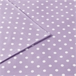 Olliix Mi Zone Polka Dot Full Sheet Set Cotton in Purple