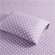 Olliix Mi Zone Polka Dot Full Sheet Set Cotton in Purple