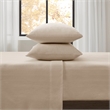 Olliix True North by Sleep Philosophy Micro Fleece King Sheet Set in Khaki