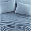 Olliix True North by Sleep Philosophy Micro Fleece Twin Sheet Set in Blue
