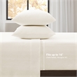 Olliix True North by Sleep Philosophy Micro Fleece Full Sheet Set in Ivory