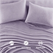 Olliix True North by Sleep Philosophy Micro Fleece Full Sheet Set in Lavender