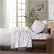 Olliix True North by Sleep Philosophy Cozy Flannel Full Sheet Set in Pink