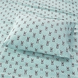 Olliix True North by Sleep Philosophy Cozy Flannel Full Sheet Set in Aqua