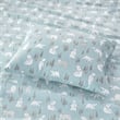Olliix True North by Sleep Philosophy Cozy Flannel Full Sheet Set in Blue